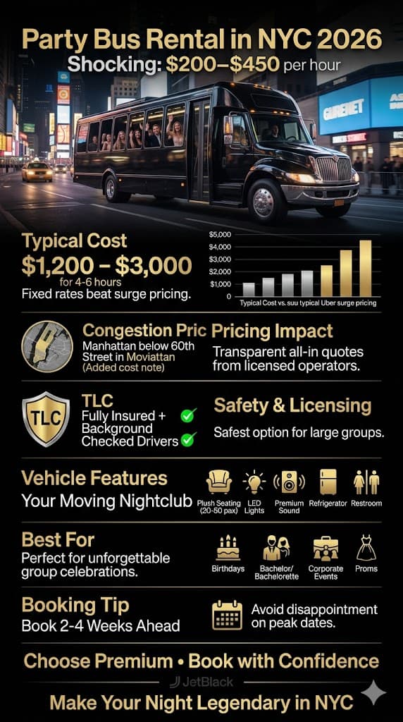 Party Bus Rental In Nyc: 7 Honest Facts For Bachelorette 2026 3 June 13, 2026 Infographic Party Bus Rental In Nyc