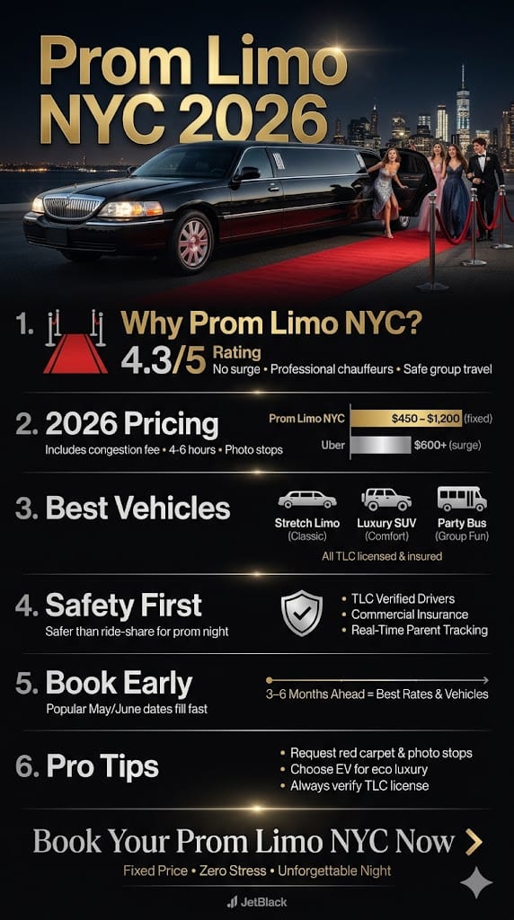 Infographic Prom Limo Nyc