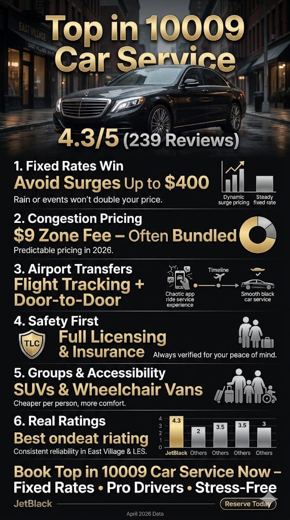 Infographic Top In 10009 Car Service