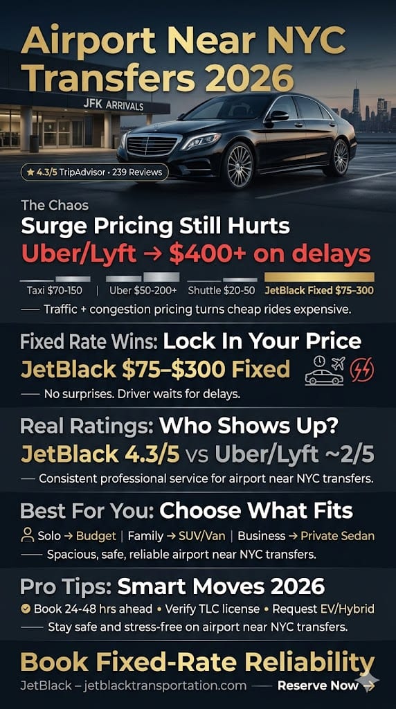 Infographic Airport Near Nyc