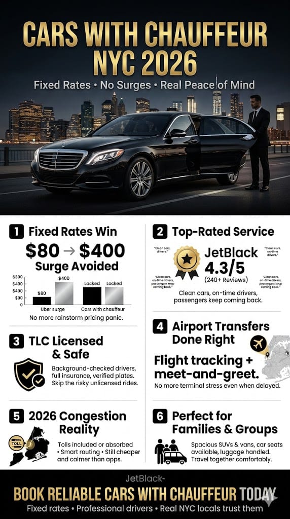 Infographic Cars With Chauffeur