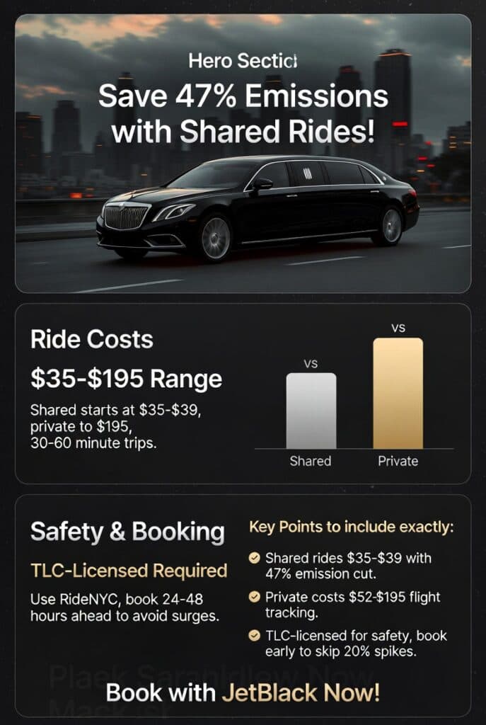 Infographic How Much Does Car Service To Ewr Cost