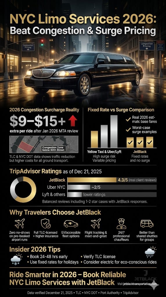 Infographic New York Limo Services