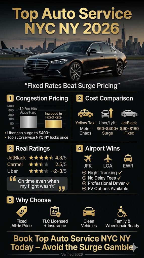 Infographic Top Auto Service Nyc Ny