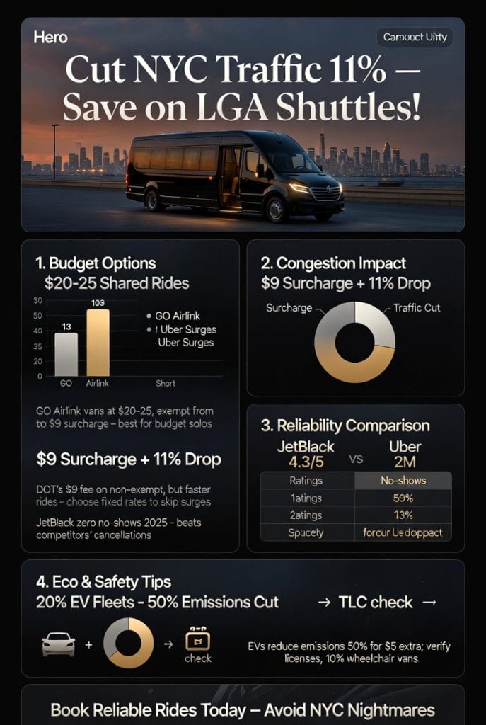 Affordable Airport Shuttles At Laguardia In 2026: Surviving Nyc'S Madness On A Budget 3 April 14, 2026 Infographic Affordable Airport Shuttles At Laguardia