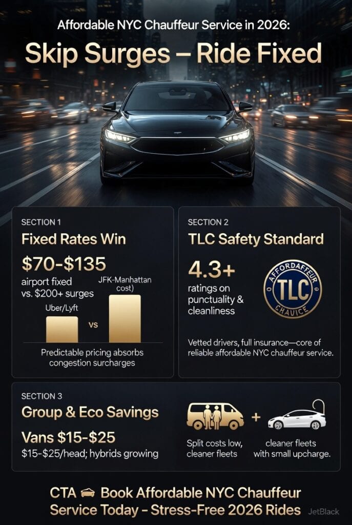 Infographic Affordable Nyc Chauffeur Service