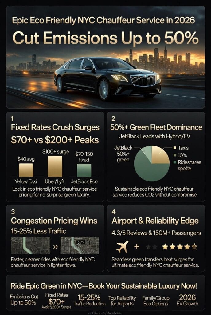 Infographic Eco Friendly Nyc Chauffeur Service