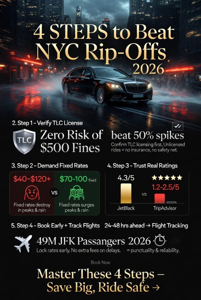 How To Choose An Affordable Car Service In Nyc: Battle-Tested Tips For 2026 3 April 15, 2026 Infographic How To Choose An Affordable Car Service In Nyc