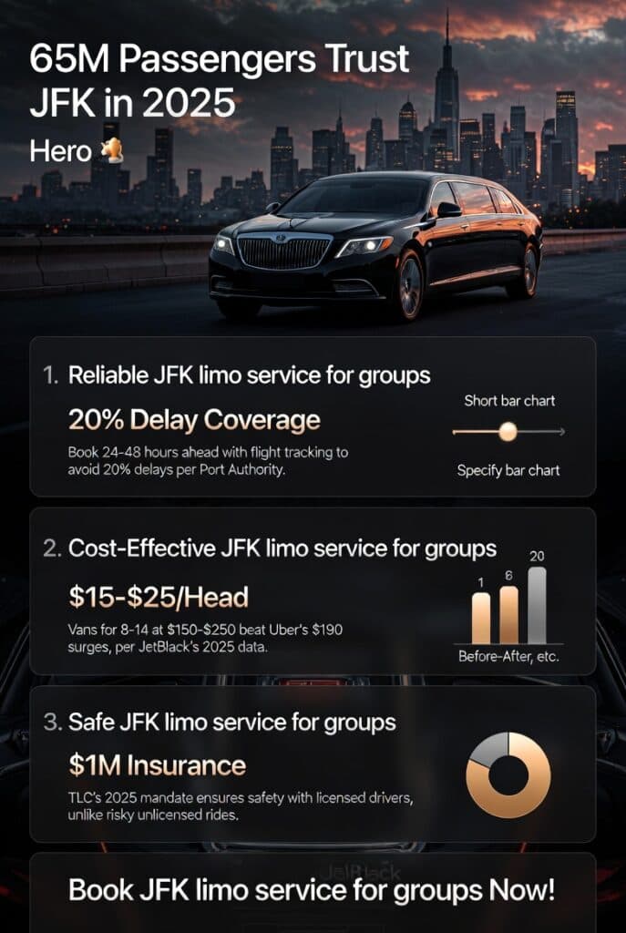 Jfk Limo Service For Groups: Epic 2025 Group Travel Solution 3 June 23, 2026 Infographic Jfk Limo Service For Groups