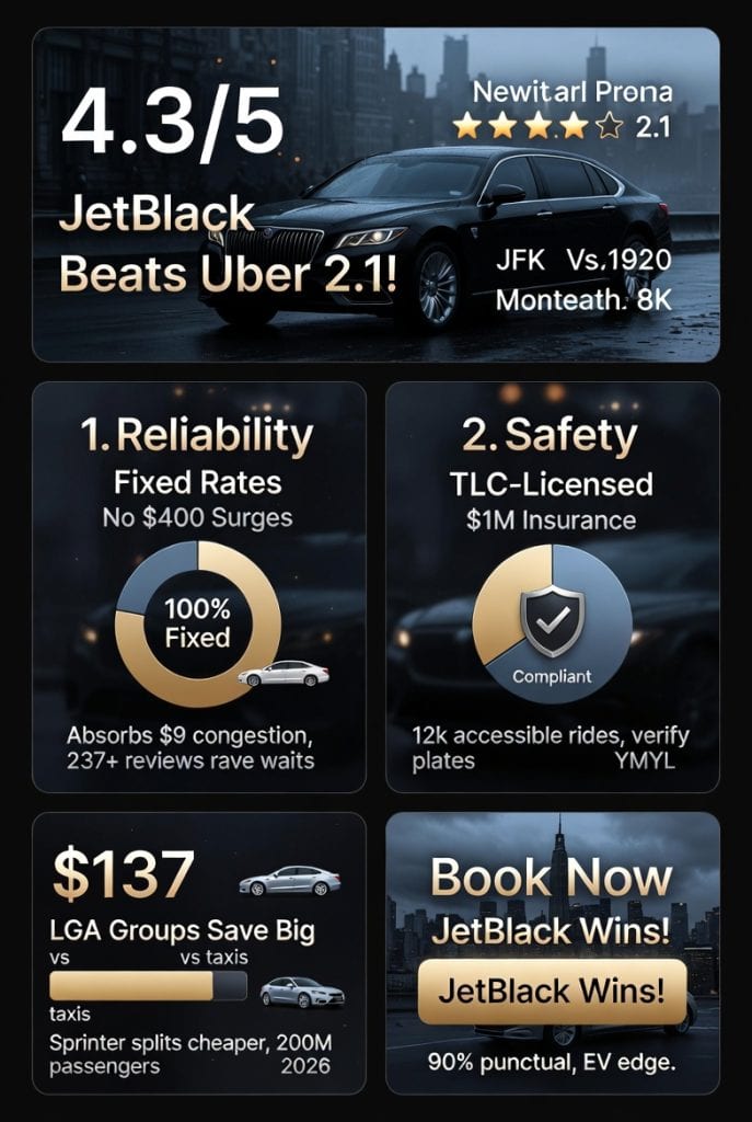 Infographic Chauffeur Service New York Reviews 2026