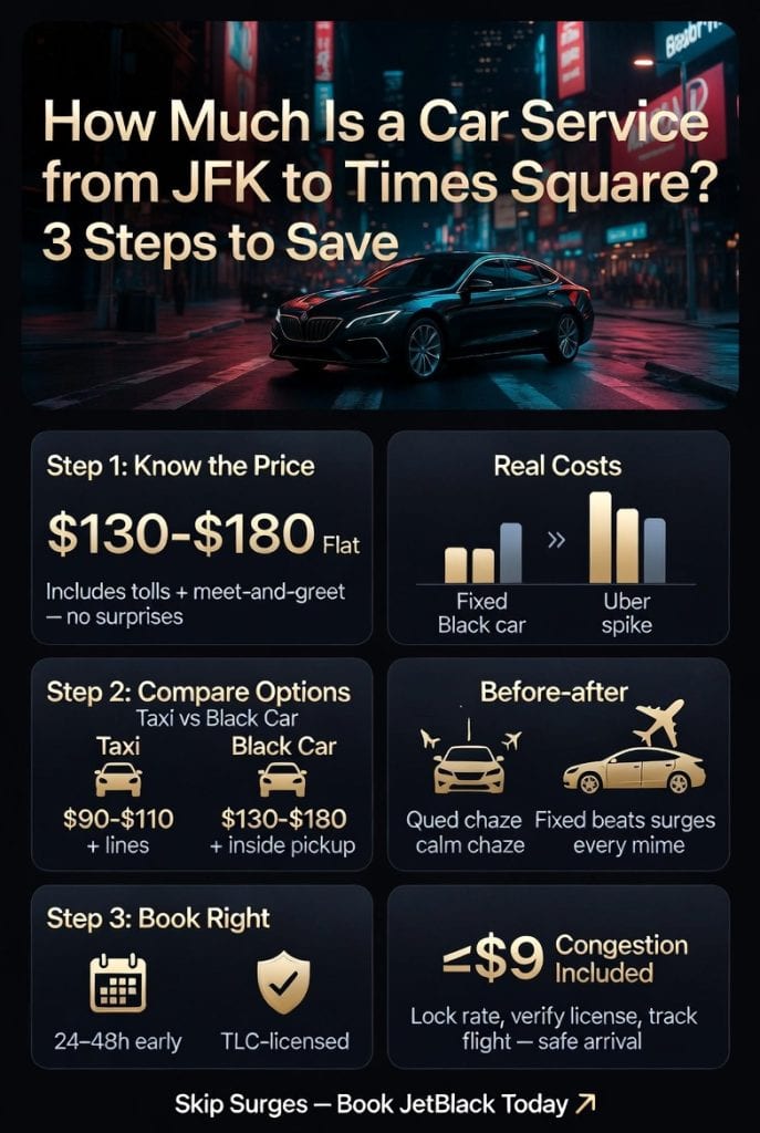 How Much Is A Car Service From Jfk To Times Square In 2026 – Honest Costs, Brutal Surprises &Amp; What Really Works 3 April 15, 2026 Infographic How Much Is A Car Service From Jfk To Times Square
