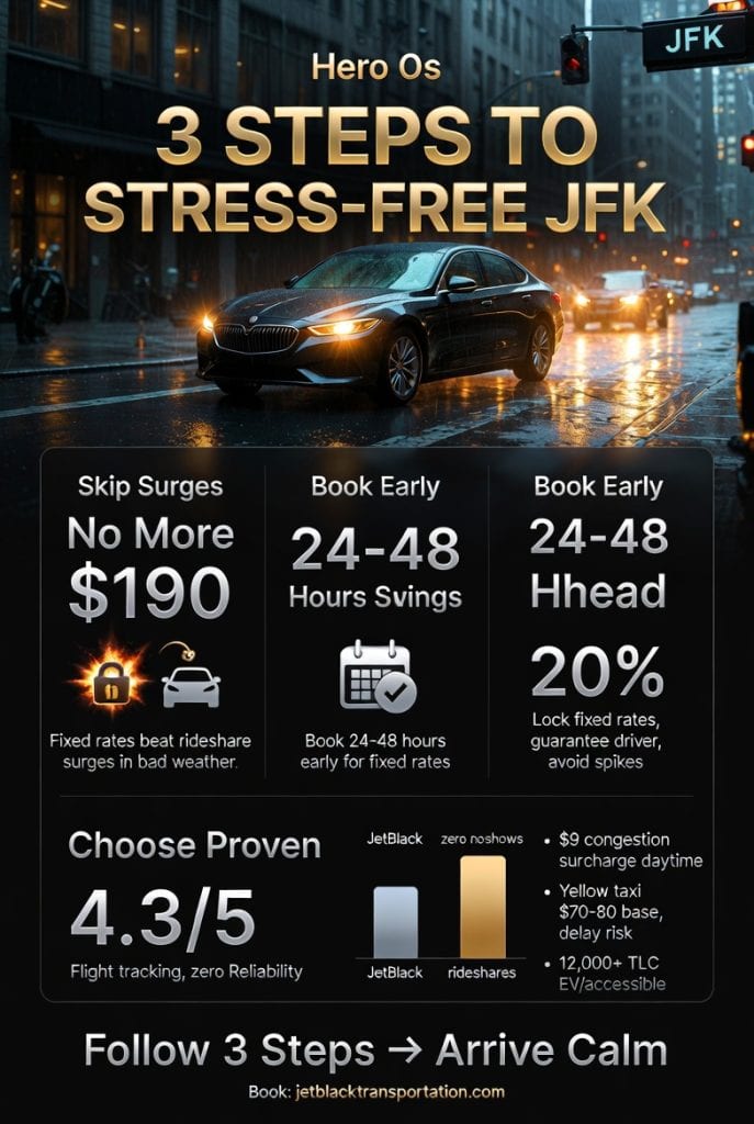 Infographic Reliable Taxi To Jfk Airport