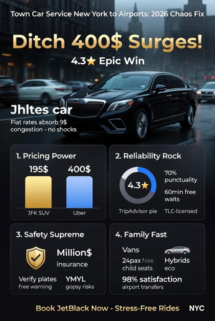 Town Car Service New York To Airports: Your 2026 Survival Guide Through The Chaos 3 April 16, 2026 Infographic Town Car Service New York To Airports