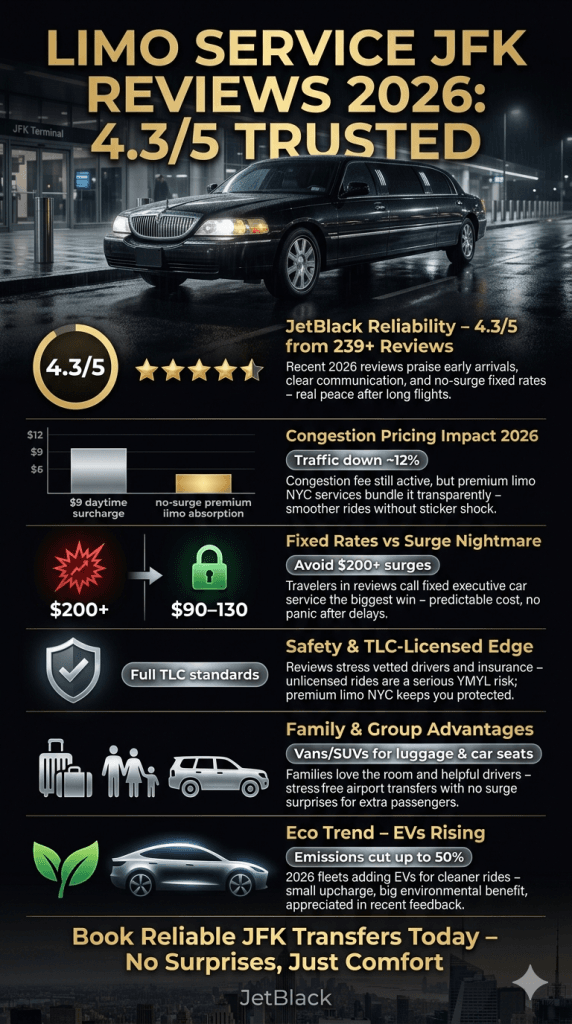 Infographic Limo Service Jfk Reviews 2026