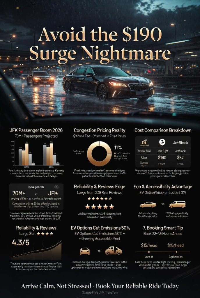  Visual Guide To Congestion Pricing Impact On Reliable Car Service To Kennedy Airport Routes