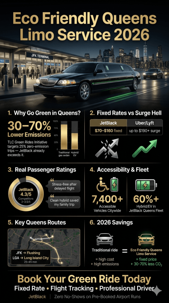 Eco Friendly Queens Limo Eco Friendly Queens Limo Service Emissions Comparison 2026