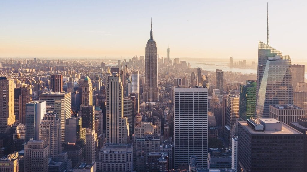 Buildings, Skyline, City, Cityscape, Skyscrapers, High-Rise, High-Rise Buildings, Urban, Urban Landscape, Metropolitan, Architecture, New York City, Manhattan, Usa, Towers, America, Zoom Background, City, City, City, City, City