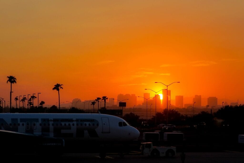 Sky, Orange, Sunlight, Sunset, Sunrise, Nature, Airplane, Airline, Travel, Trip, Airport, Car, Vehicle, Orange Sky, Orange Car, Orange Travel, Orange Sunset, Orange Sunrise, Car Wallpapers, Orange Plane, Orange Airplane