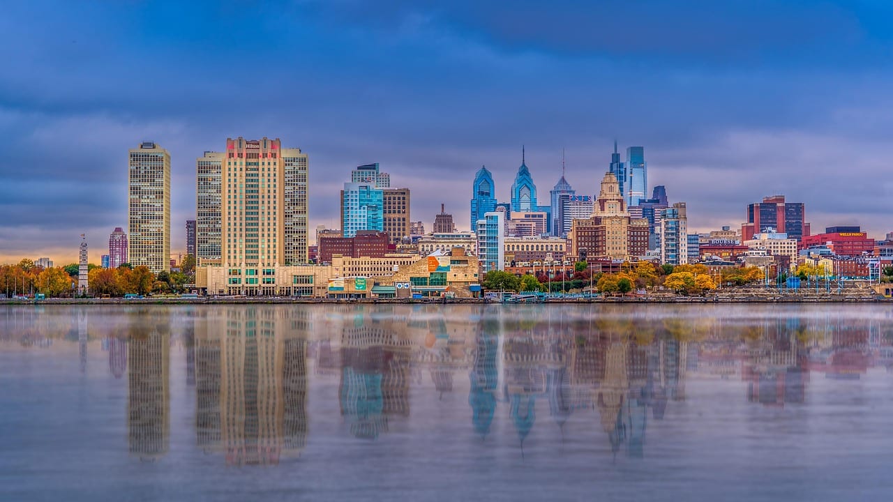 Philadelphia, Skyscraper, Skyline, Architecture, Building, Pennsylvania, Panorama, Cities, Evening, America, Urban, Philadelphia, Philadelphia, Philadelphia, Philadelphia, Philadelphia