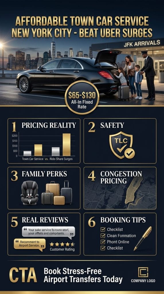 Affordable Town Car Service New York City: 7 Honest Facts For 2026 Ethan Navarro May 20, 2026