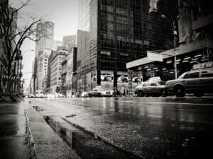 Corporate Travel Articles &Amp; News 1 May 21, 2026 New York, Nature, Rain, Taxi