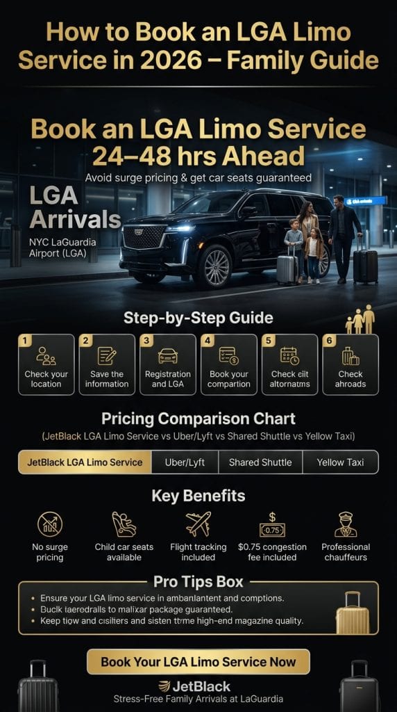 How To Book An Lga Limo Service: 7 Honest Facts For Families In 2026 Ethan Navarro May 4, 2026