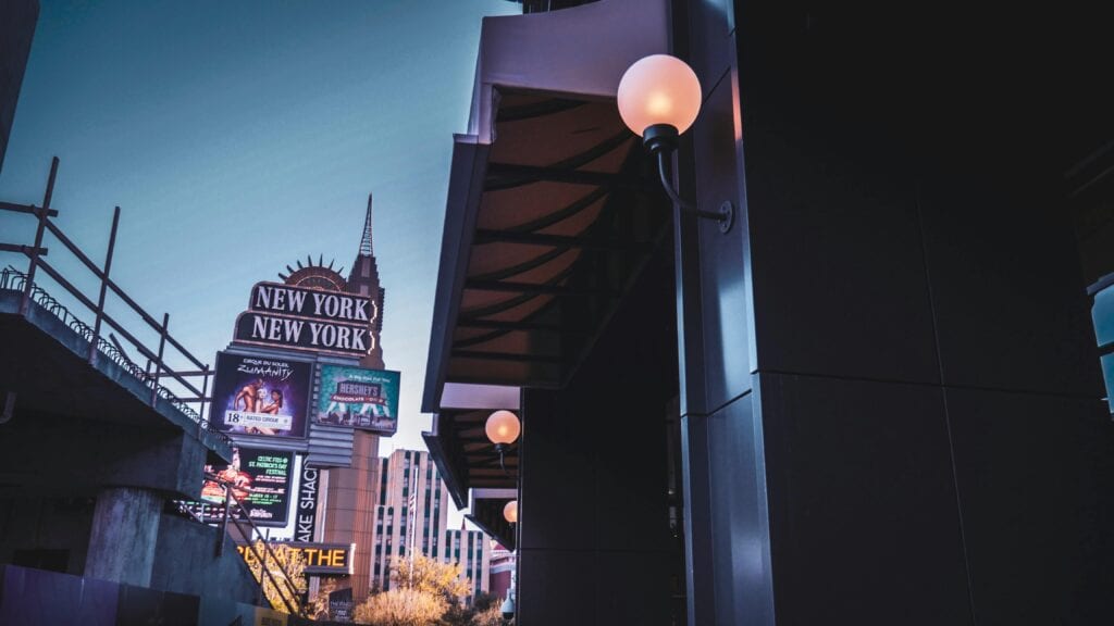 New York Stewart Airport Car Service: 5 Proven Facts For Families 2026 7 May 24, 2026 Captivating Shot Of The New York-New York Sign In Las Vegas At Twilight, Featuring Glowing Lights And Urban Architecture.