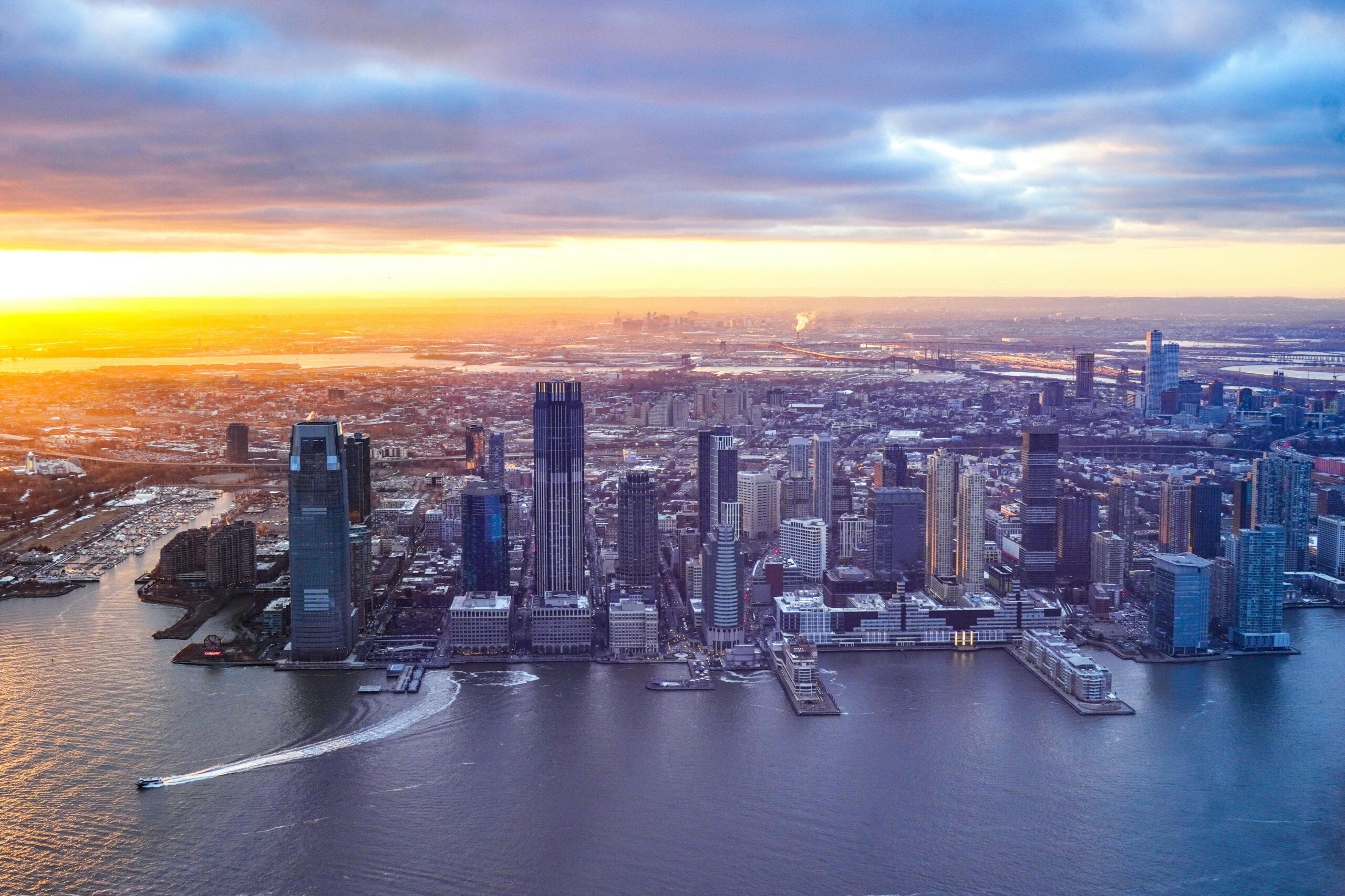 Blogs | Articles | News | Tips &Amp; Tricks | Video | Faq | Infomation 1 May 10, 2026 Breathtaking Aerial View Of Jersey City'S Modern Skyline At Sunset With Vibrant Colors And Skyscrapers.