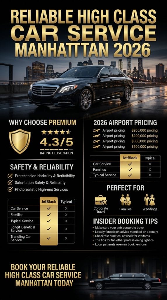 Reliable High Class Car Service Manhattan : Infographic Showing 2026 Congestion Pricing Impacts On Reliable High Class Car Service Manhattan