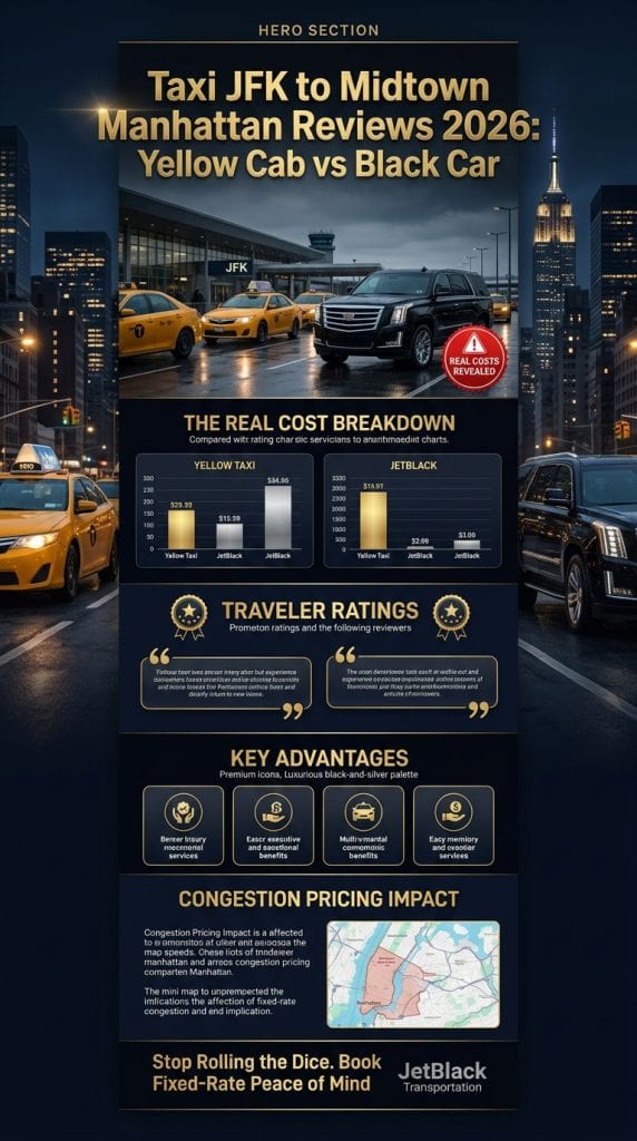 Visual Breakdown Featured In Taxi Jfk To Midtown Manhattan Reviews 2026