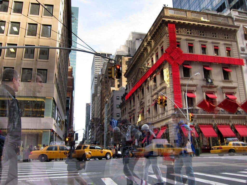 Nyc, New York, City, Urban, Night, New York City, People, Metropole, Taxi Cabs