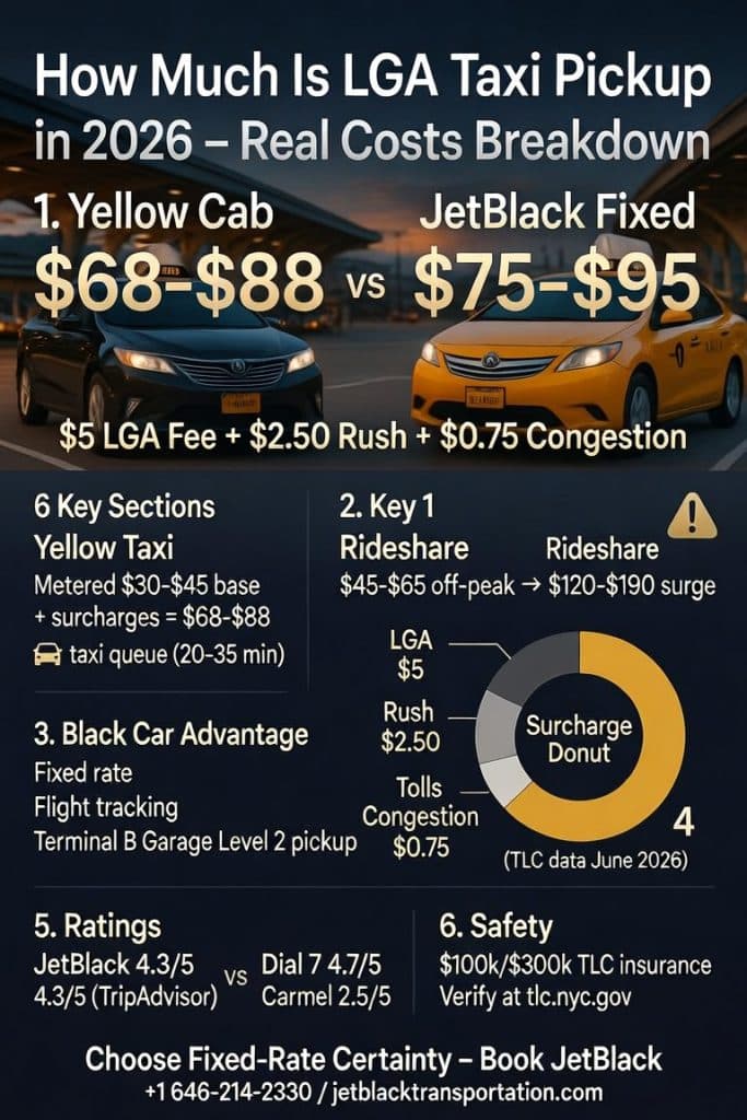 How Much Is Lga Taxi Pickup: 6 Honest Facts For 2026. Ethan Navarro June 16, 2026