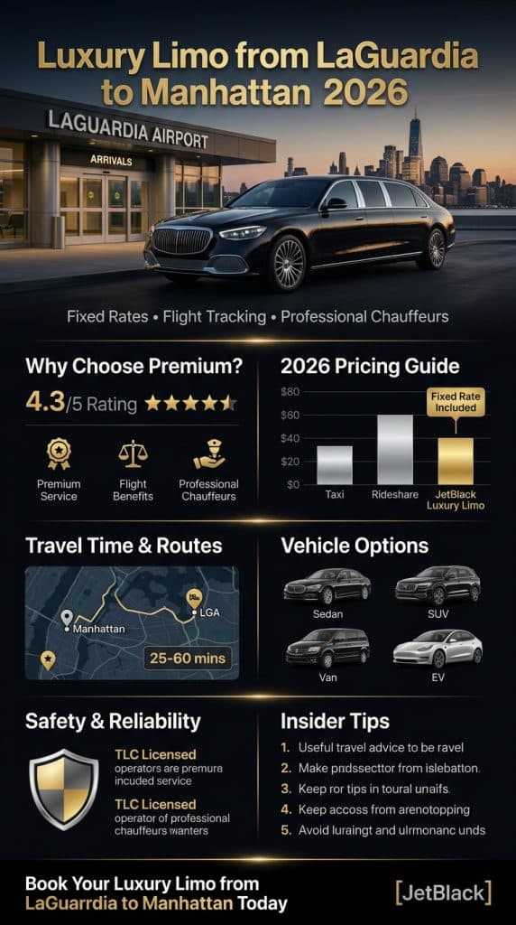 Luxury Limo From Laguardia To Manhattan