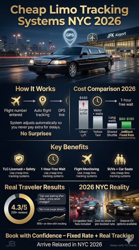Cheap Limo Tracking Systems NYC 2026: Fixed Rates + Flight Monitoring ...