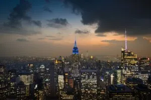 skyscraper, city, skyline