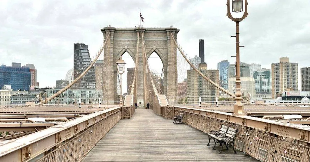 Bus From Philadelphia To Brooklyn: Your Complete Guide With Jetblack 4 February 28, 2026 Iconic Brooklyn Bridge View With Manhattan Skyline In The Background, Featuring Classic Architecture.