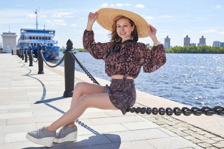 Woman, Young Woman, Fashion, Style, Short Skirt, Resort Wardrobe, Hat, Architecture, Romantic Style, Turgenev Girl, Floral Print, Classic, Pier, Bay, Sea, Water, Steamer, Ship, Cruise, A Cruise Ship, Short Skirt, Short Skirt, Short Skirt, Short Skirt, Floral Print, Steamer, Cruise, Cruise, Nature, Cruise, Cruise, Cruise