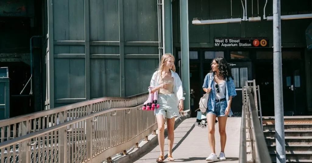 Family beginning trip with affordable limousine rental in NYC at LaGuardia