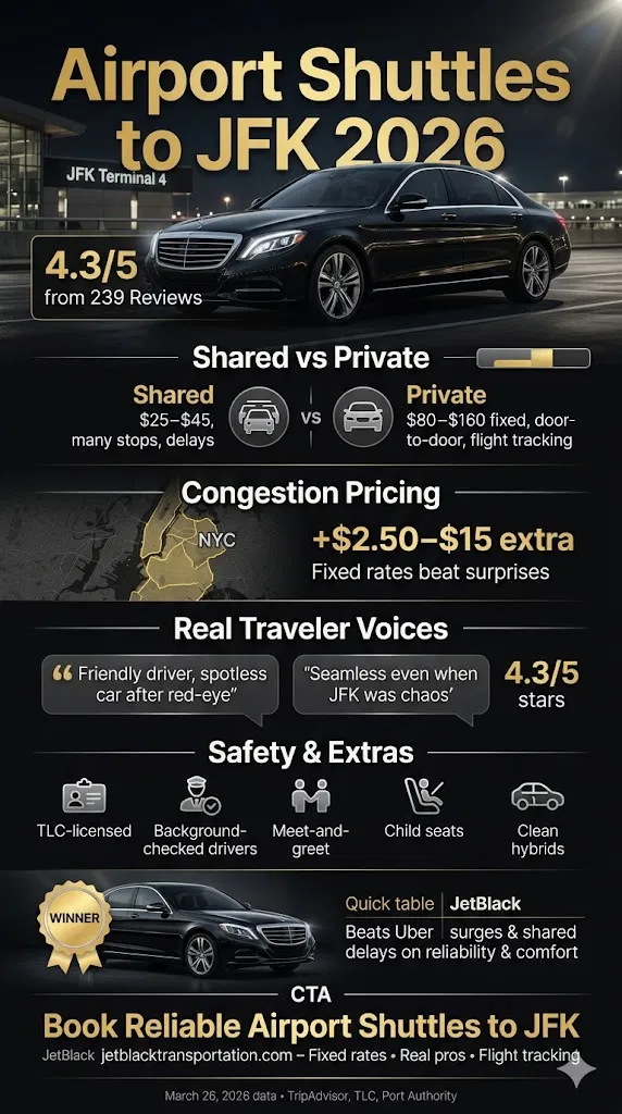 Infographic Airport Shuttles To Jfk