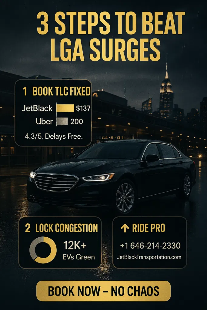 Infographic Laguardia Airport Limos