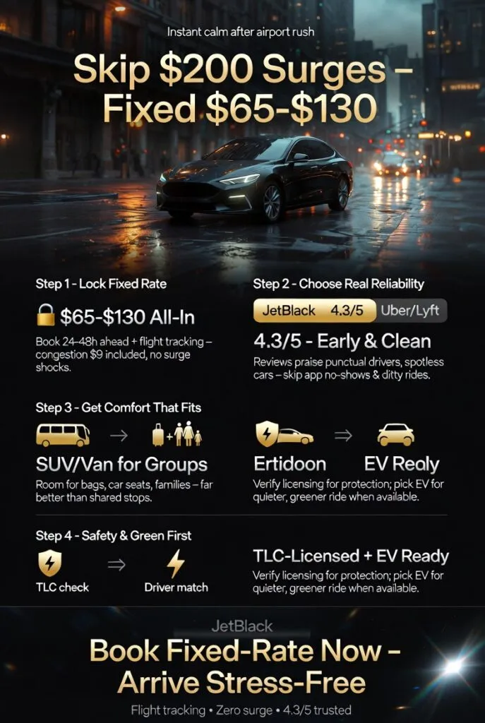 Infographic Best Car Service From Laguardia To Manhattan