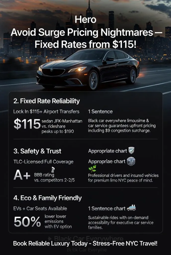 Infographic Black Car Everywhere Limousine &Amp; Car Service