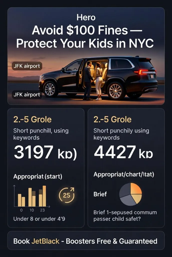Infographic Booster Seat Requirements Nyc