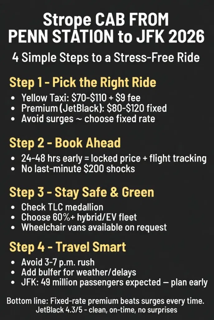 Cab From Penn Station To Jfk In 2026: The Ride That Still Makes My Stomach Flip Every Damn Time 3 March 25, 2026 Infographic Cab From Penn Station To Jfk