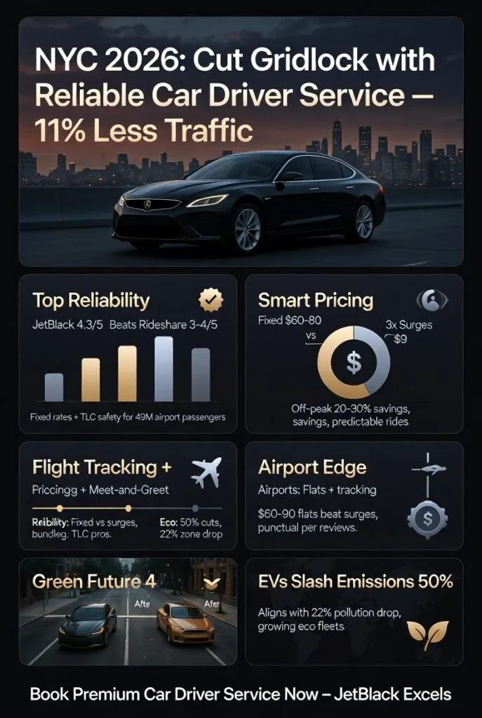 Infographic Car Driver Service