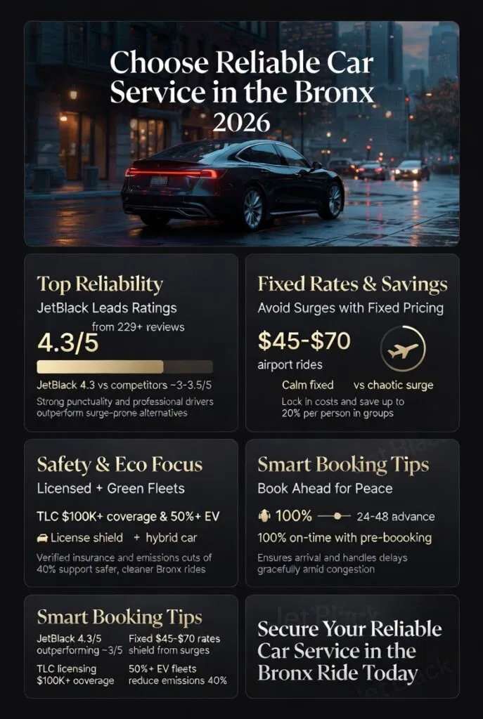 Infographic Car Service In The Bronx