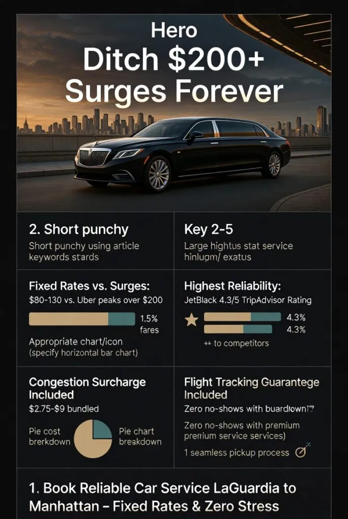 Infographic Car Service Laguardia To Manhattan