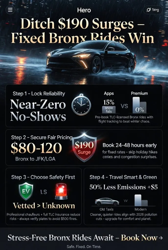 Infographic Car Services In Bronx