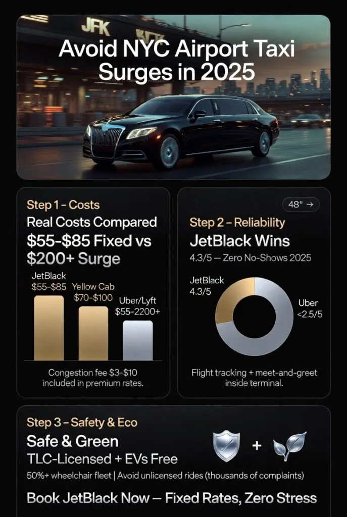 Infographic City Airport Taxi