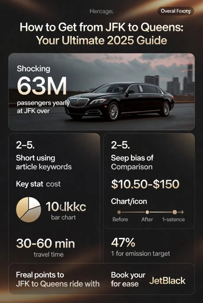 Infographic How To Get From Jfk To Queens